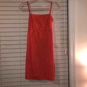 Wild Fable Orange Khaki Pencil Dress